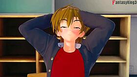 High School DxD NTR Madness 3: Rias Gremory Craves More Behind Issei In Full 1Hr Movie With Sheer And Ptrn Fantasyking3