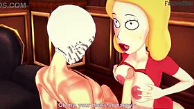 beth smith having hard sex in rick and morty fantasy