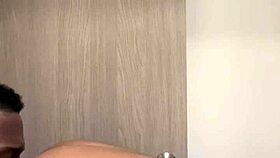 quickie in bathroom while friends party nearby 😏