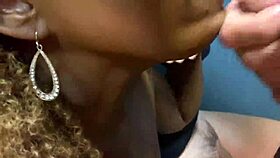 I Am the Ebony Hot Wife at the Bookstore.