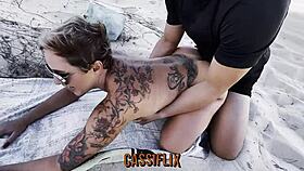 Horny mom noel on beach gives pussy gift to instagram follower watch full on cassiflix