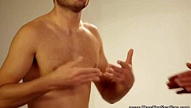 gay master explores intimate personal experience through gentle touch