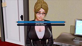 what's going on in harem hotel 14 with all those cartoon characters?