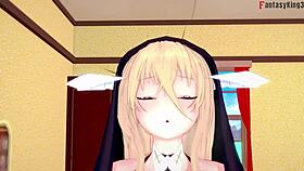 i can't stop watching this implacable blowjob from azur lane fantasyking3