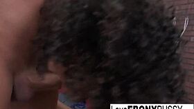 gorgeous black pornstar misty stone craves that big dick intensely