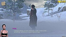 Exploring Rosewater Manor in this anime game.