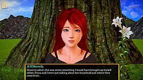 Bold Cartoon Family With Big Tits And Ass In Erotic Game