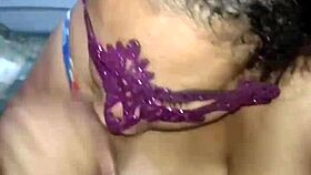 Mature Woman Performs Deepthroat Blowjob Handjob Swallow Cum in Mouth