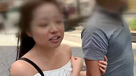 Chiharu squirts from uncle's techniques in gym hardcore fuck!