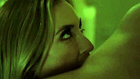 Big cock shemale foxxy drills aiden ashley after sloppy bj!