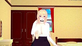 i can't stop watching this implacable blowjob from azur lane fantasyking3