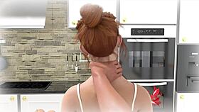 i fucked riley in my dream with blowjob and footjob