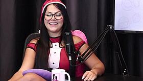 Older swingers are better than young ones who just jerk off, and blacks in sheer red lingerie - Jujube Delícia Christmas special