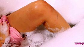 sexy teen 18+ brunette dominates with raw sofa action and more