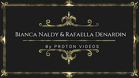 menage threesome with rafaella denardin and bianca naldy licking and touching