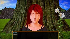 Bold Cartoon Family With Big Tits And Ass In Erotic Game