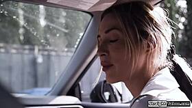 Yo, this escort totally bangs the professor and his stepdad in a wild session