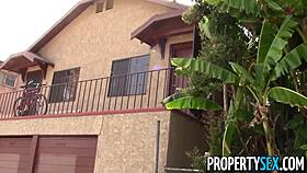 Property dispute leads to landlord and tenant interaction captured on camera