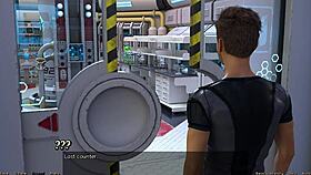 Stranded In Space 19, Checking Out The Cute Robot Girl With Big Tits