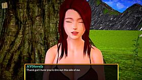 Bold Cartoon Family With Big Tits And Ass In Erotic Game