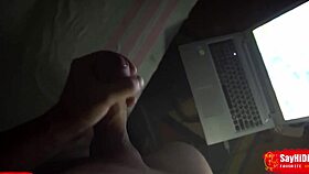 Schoolboy 18+ Mikel’s Epic Cumshot Handjob Solo