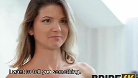 Bride Cheats with Doctor in Wedding Fuck