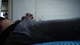 Hey, Guadalajara gay Jhozue gives a small handjob! 😉