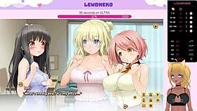 vtuber lewdneko plays love cubed part 4 😊