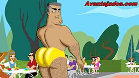 Anime Gay O Clube De Machos Rabudos