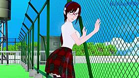 i had intence sex with mari makinami and ritsuko akagi in this evangelion hentai, it was so good