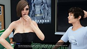 violet swallows big cum load after licking my ass in milfy city!