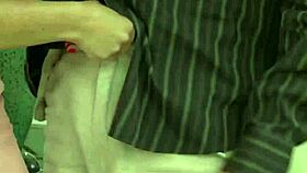 Busty brunette MILF rides cock deep in tight pussy