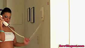 Glamour pornstar destiny 18+ enjoys anal threeway