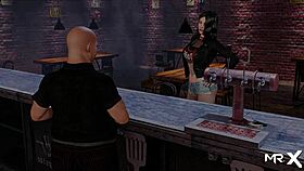 She spreads her legs showing pussy in fashionbusiness 😍