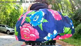 Ever Seen a Butt-Plugged Wife Turn Motorcycle Ride into Outdoor Exhibitionist Fun?