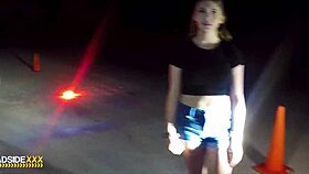 Roadside outdoor pov sex with a mechanic