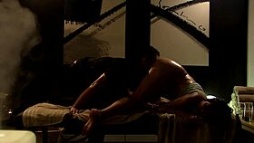 yo, check this oiled japanese babe getting pounded doggystyle real wet!