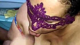 Mature Woman Performs Deepthroat Blowjob Handjob Swallow Cum in Mouth