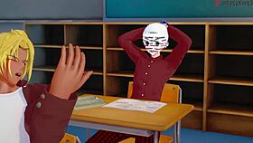 kuroka's ntr madness unfolds in full fantasy hentai episode