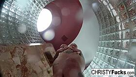 Shower Bts Fun With Christy Dahlia And Ivan