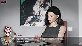 I am Ms. Denvers, milf with torn stockings in episode 20.