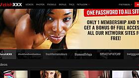 Jazzy jamison dominates with facesitting in interracial fetish