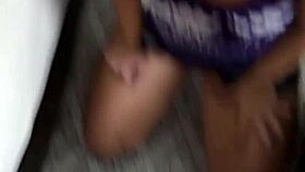 Naughty girlie wants big wang for ball licking, blowjob, and bent over fucking in pov