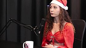 Older swingers are better than young ones who just jerk off, and blacks in sheer red lingerie - Jujube Delícia Christmas special