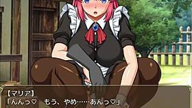 Cool Maid Plays Perverted Game With Lover In Sequel