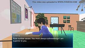 Femdom University Cherry Enslavement Start