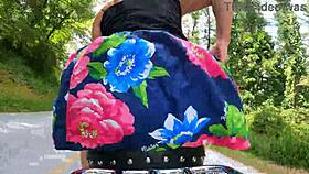 Ever Seen a Butt-Plugged Wife Turn Motorcycle Ride into Outdoor Exhibitionist Fun?