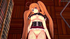 kuroka's ntr madness unfolds in full fantasy hentai episode