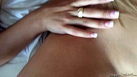 Natasha and Carmen licking petite pussy in girl-on-girl action! 🔥