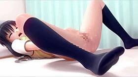 To love ru harenchi vn animation where girlfriend gets fucked with big tits and monster cock